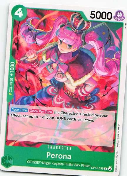 Perona - One Piece Card Game #OP10-036