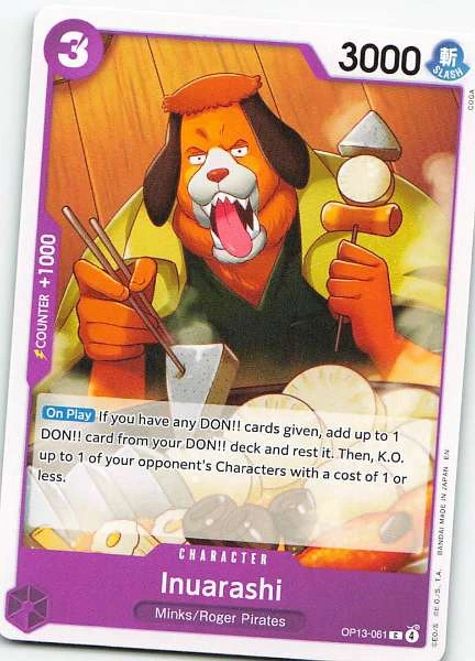 Inuarashi - Future Foundations #OP13-061