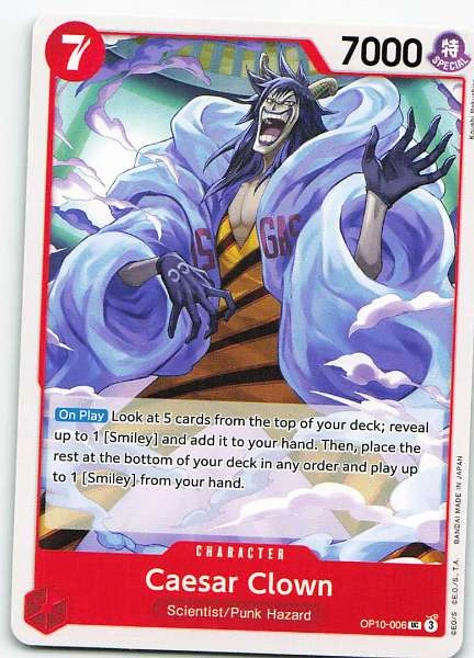 Caesar Clown - One Piece Card Game #OP10-006