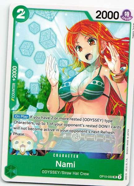 Nami - One Piece Card Game #OP10-033