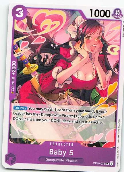 Baby 5 - One Piece Card Game #OP10-076