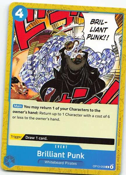 Brilliant Punk - One Piece Card Game #OP13-059