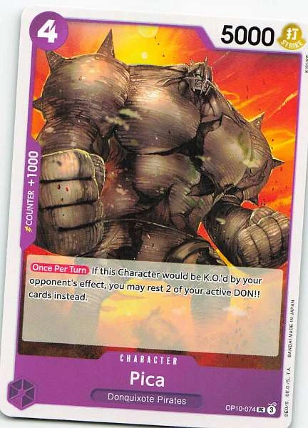 Pica - One Piece Card Game #OP10-074