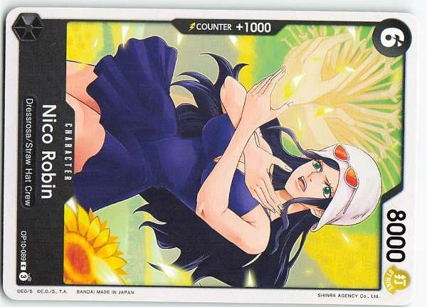 Nico Robin - Wings of the Captain #OP10-089