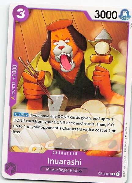 Inuarashi - Awakening of the New Era #OP13-061