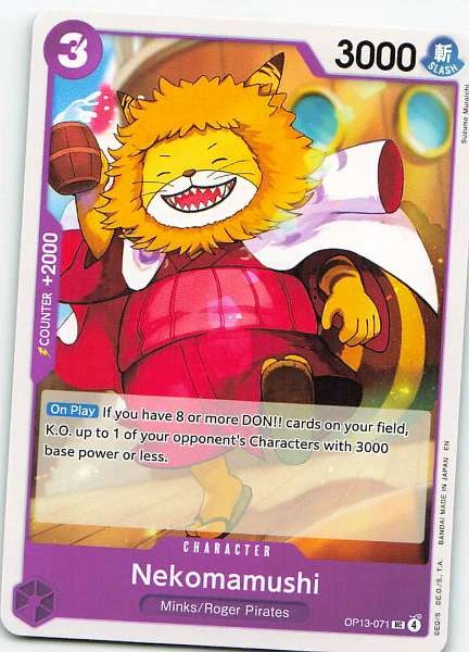 Nekomamushi - Awakening of the New Era #OP13-071