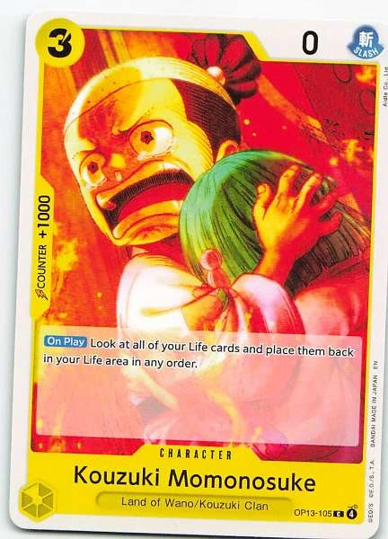 Kouzuki Momonosuke - Awakening of the New Era #OP13-105