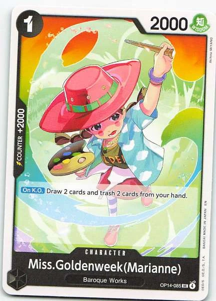 Miss.Goldenweek(Marianne) - 500 Years in the Future #OP14-085