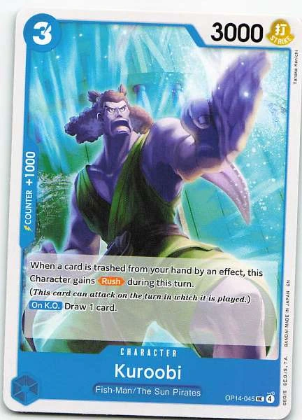 Kuroobi - 500 Years in the Future #OP14-045