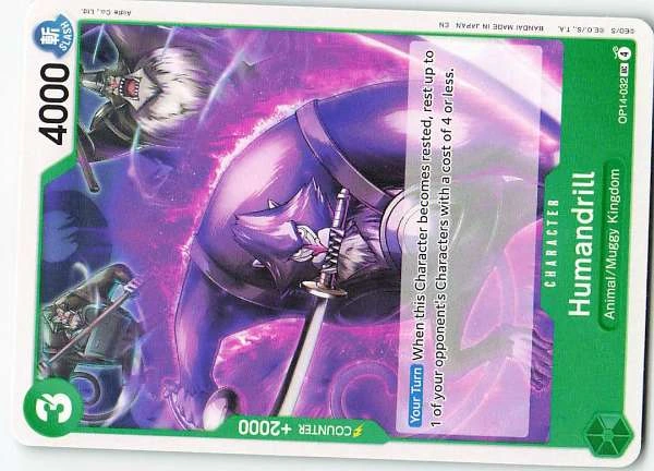 Humandrill - 500 Years in the Future #OP07-032