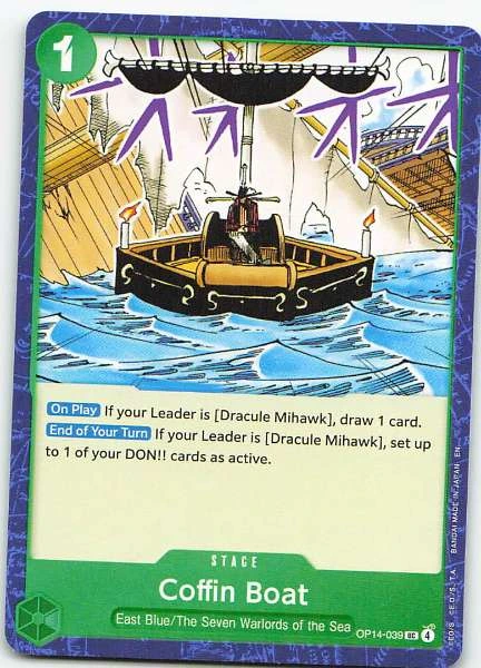 Coffin Boat - 2D Memories #OP14-039