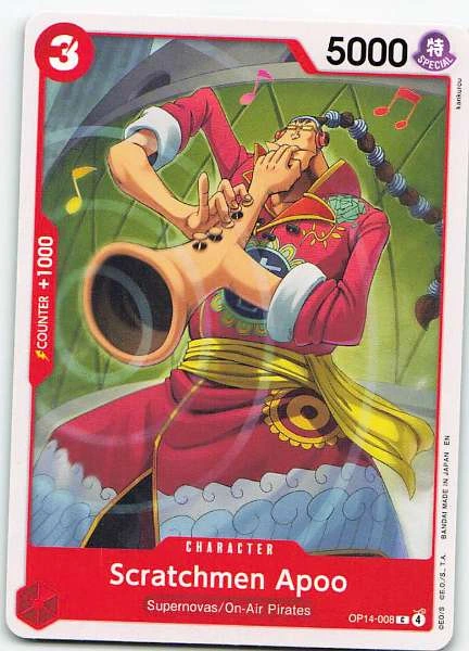 Scratchmen Apoo - PRB-01 #OP14-008
