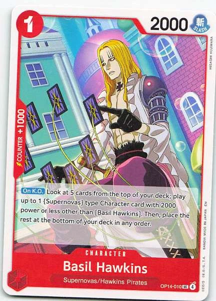 Basil Hawkins - One Piece Card Game #OP14-010