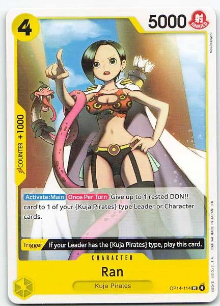 Ran - One Piece Card Game #OP14-114