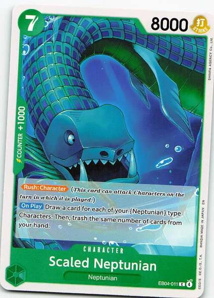 Scaled Neptunian - Extra Booster Memorial Collection #EB01-011