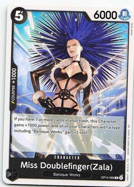 Miss Doublefinger(Zala) - 500 Years in the Future #OP14-086