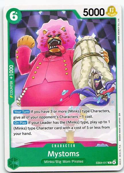 Mystoms - Extra Booster Memorial Collection #EB04-017