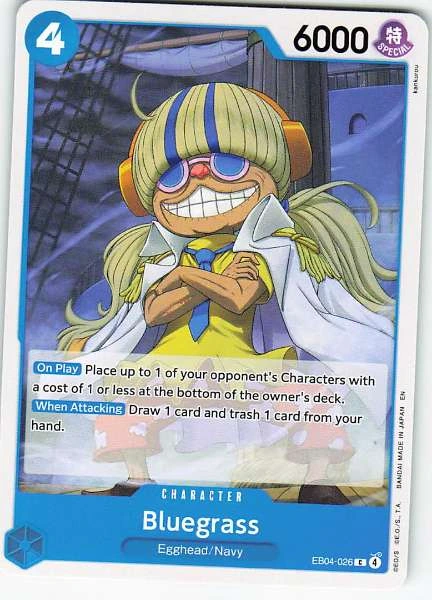 Bluegrass - Extra Booster Memorial Collection #EB04-026