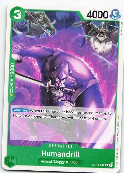 Humandrill - 500 Years in the Future #OP14-032