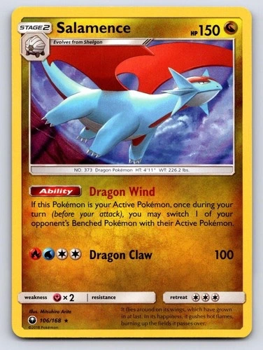 Salamence Holo - Celestial Storm #106/168