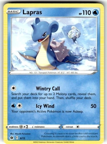 Lapras - McDonald’s 2022 #6/15