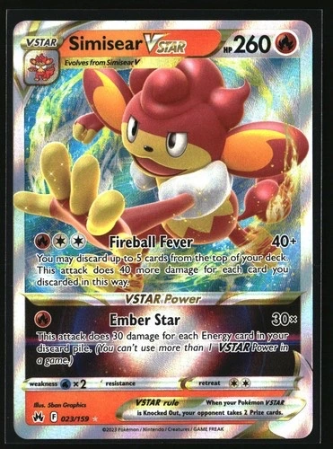 Simisear VSTAR - Crown Zenith #023/159