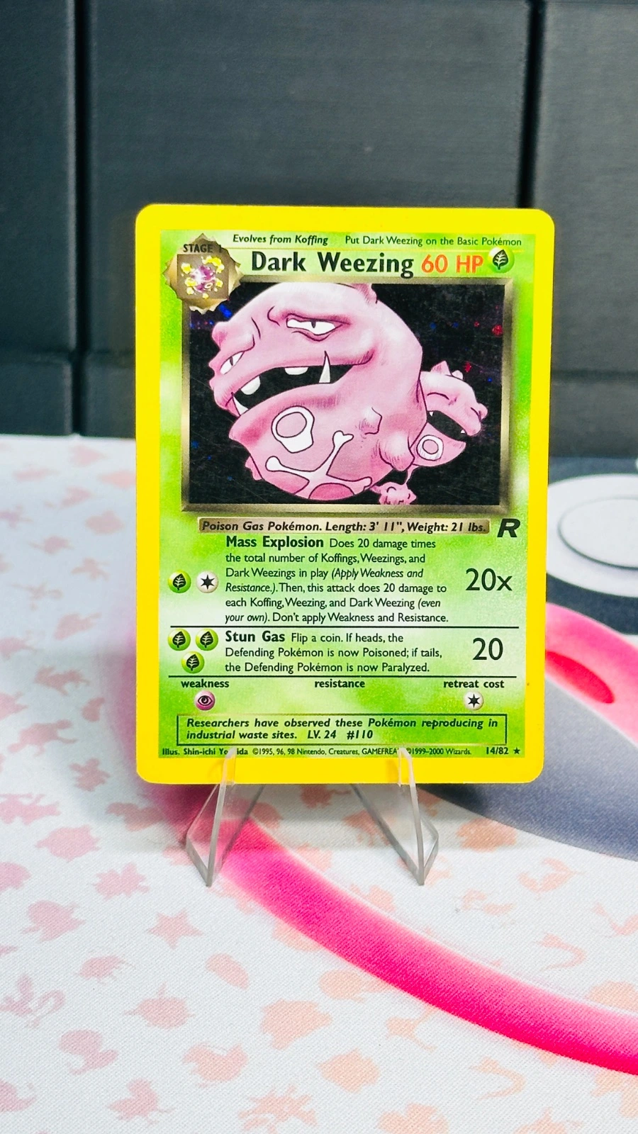 Dark Weezing - Team Rocket