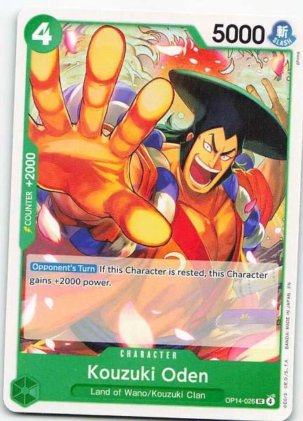Kouzuki Oden - 500 Years in the Future #OP14-026