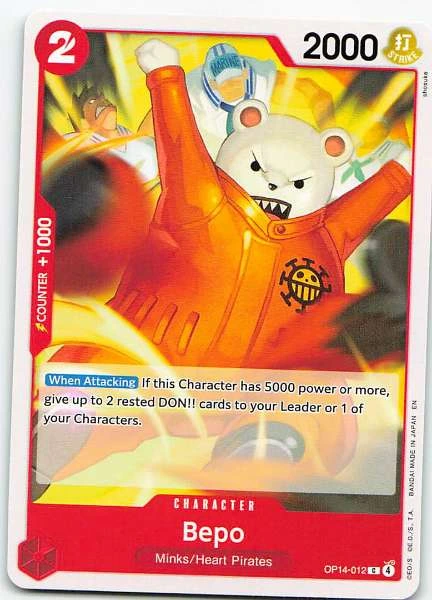 Bepo - One Piece Card Game #OP14-012