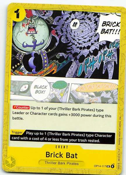 Brick Bat - 2D Years Later #OP14-117