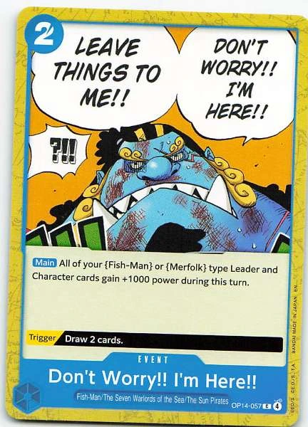 Don't Worry!! I'm Here!! - 500 Years in the Future #OP14-057