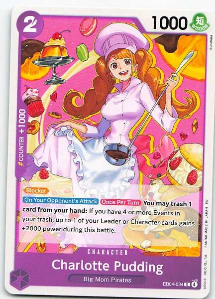 Charlotte Pudding - Extra Booster Memorial Collection #EB01-034