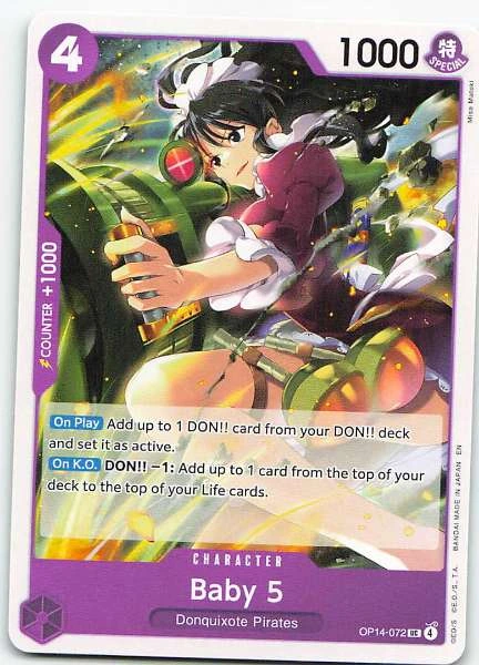 Baby 5 - 500 Years in the Future #OP14-072