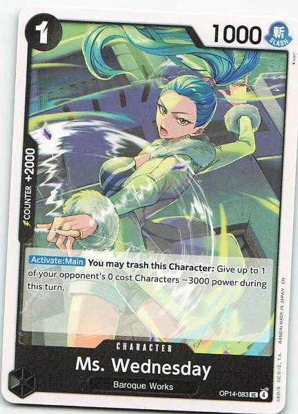 Ms. Wednesday - 500 Years in the Future #OP14-083