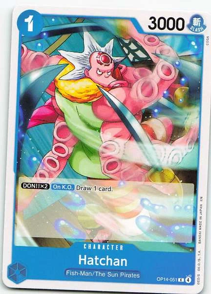 Hatchan - One Piece Card Game #OP14-051