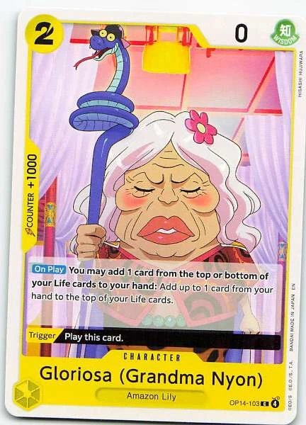 Gloriosa (Grandma Nyon) - One Piece Card Game #OP14-103
