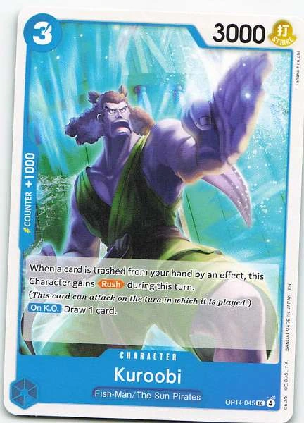 Kuroobi - Wings of the Captain #OP14-045