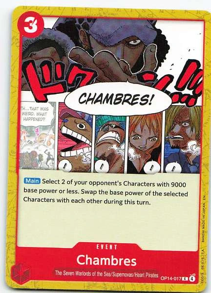 Chambres - 2D Legends #OP14-017