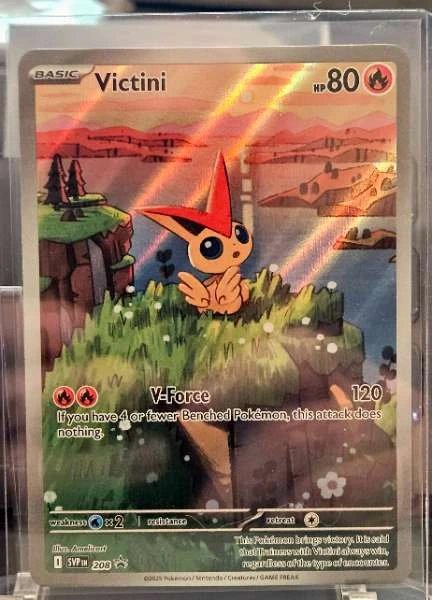 Victini 208 Promo - Scarlet & Violet Black Star Promos #SVP 208