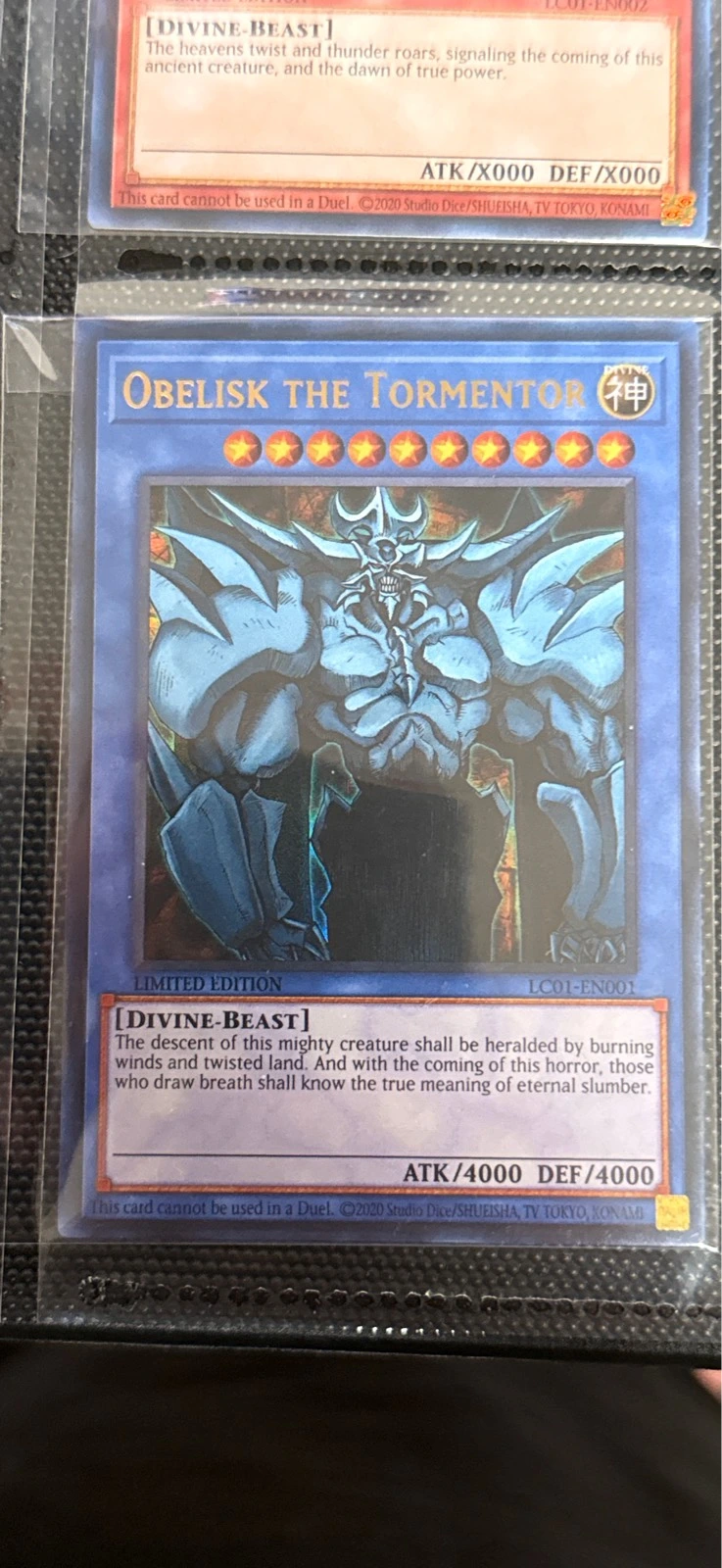 Obelisk the Tormentor #LC01-EN001