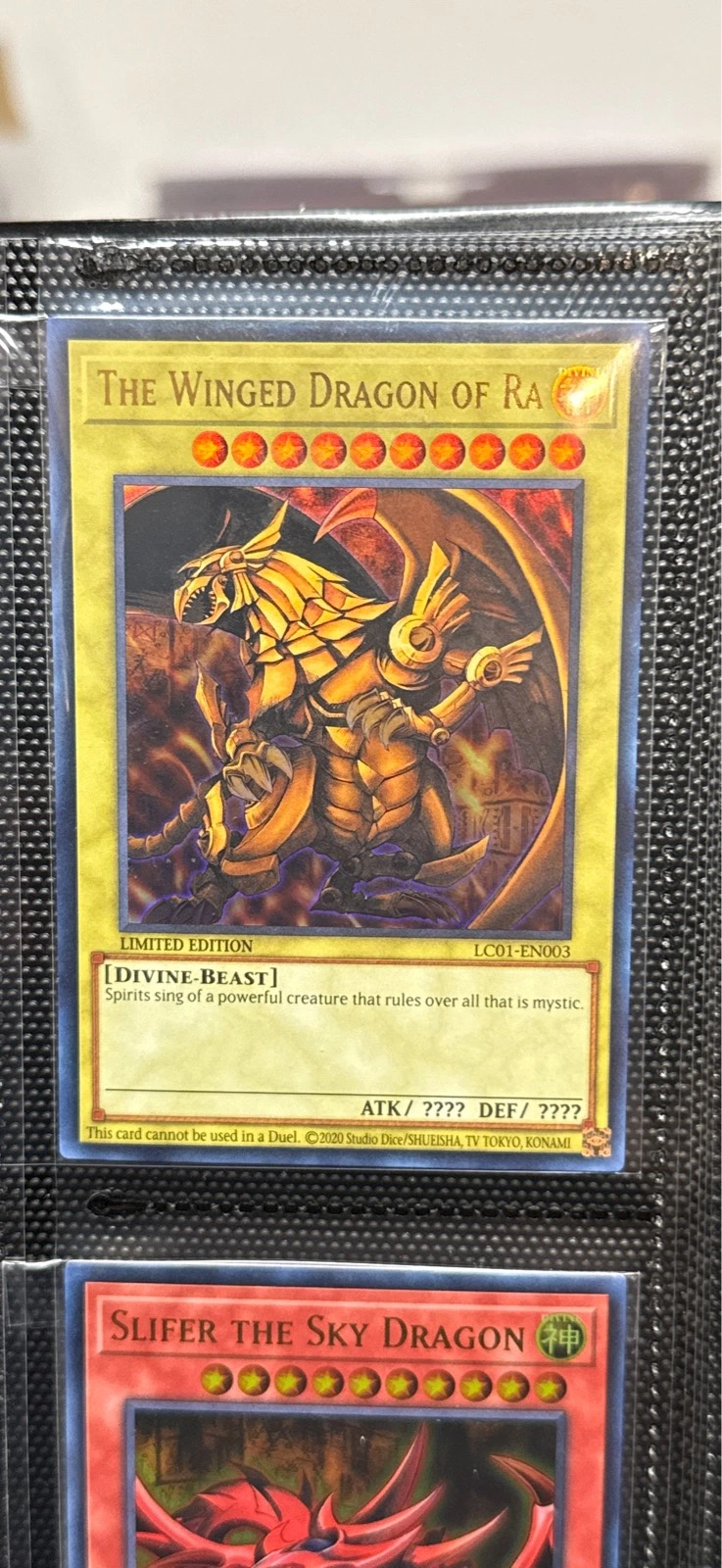 The Winged Dragon of Ra #LC01-EN003