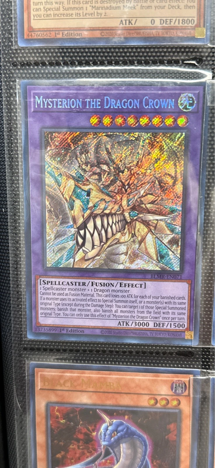 Mysterion the Dragon Crown - Battles of Legend: Monstrous Revenge #BLMR-EN071