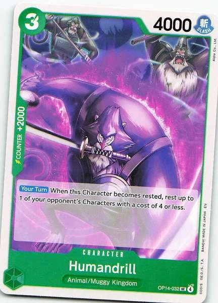 Humandrill - 2D Legends #OP14-032