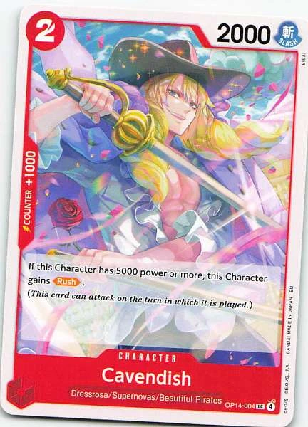 Cavendish - Wings of the Captain #OP14-004