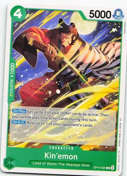 Kin'emon - 500 Years in the Future #OP07-024