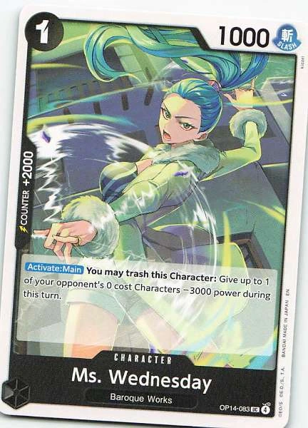 Ms. Wednesday - 500 Years in the Future #OP07-083