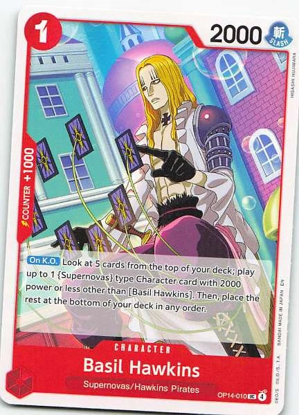 Basil Hawkins - 500 Years in the Future #OP07-010