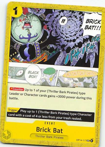 Brick Bat - One Piece Card Game #OP14-117