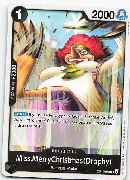 Miss.MerryChristmas(Drophy) - One Piece Card Game #OP14-088