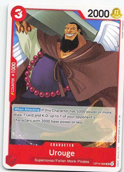 Urouge - ONE PIECE CARD GAME #OP14-002